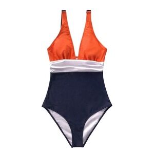 Cupshe Color Block one piece